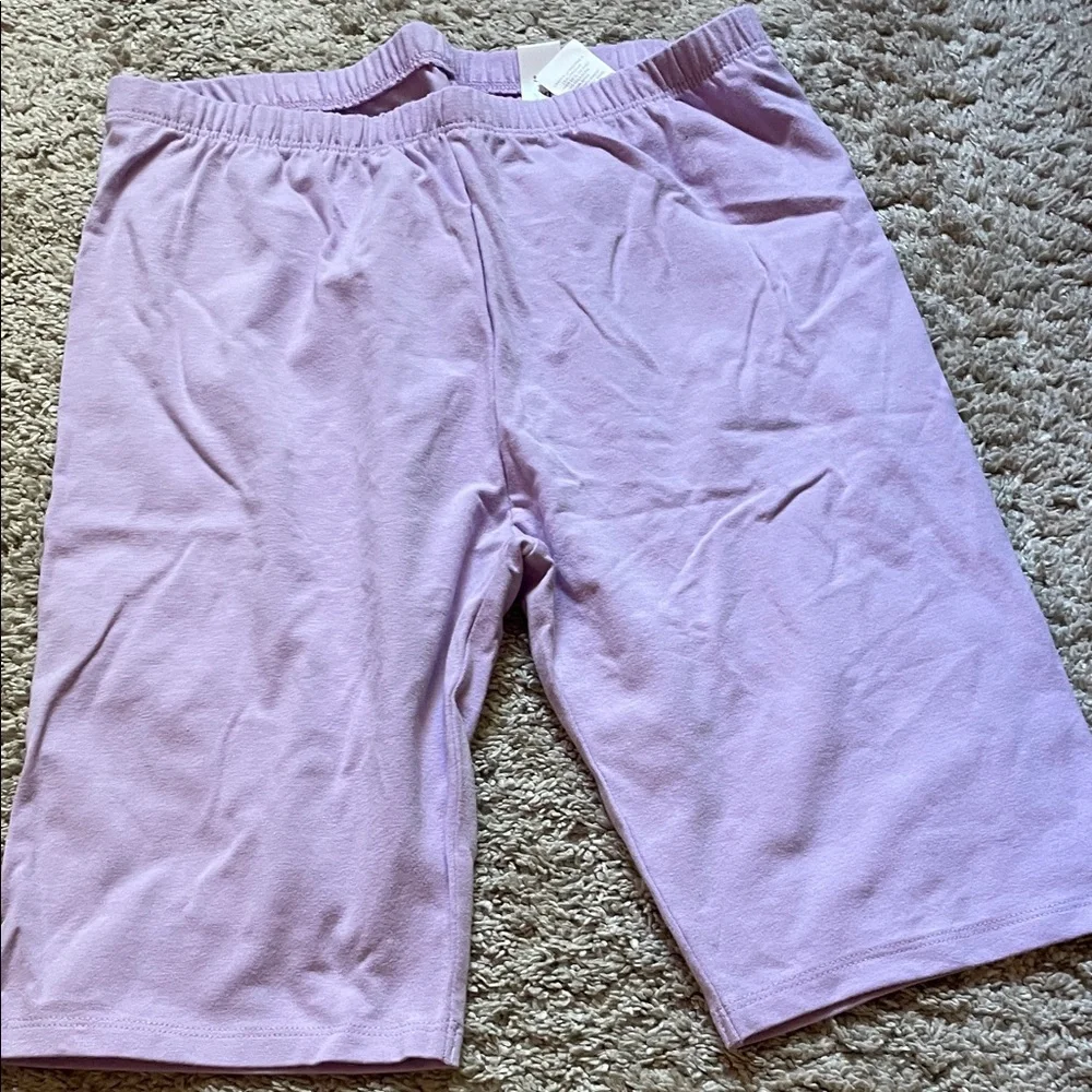 The Children's Place Pink, Blue, Purple, and Gray Shorts Set